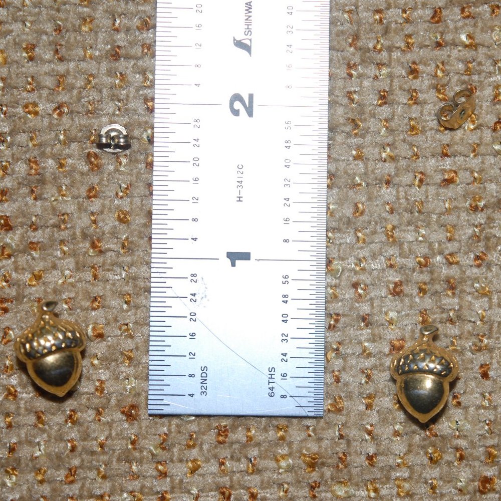Gold Colored Acorns